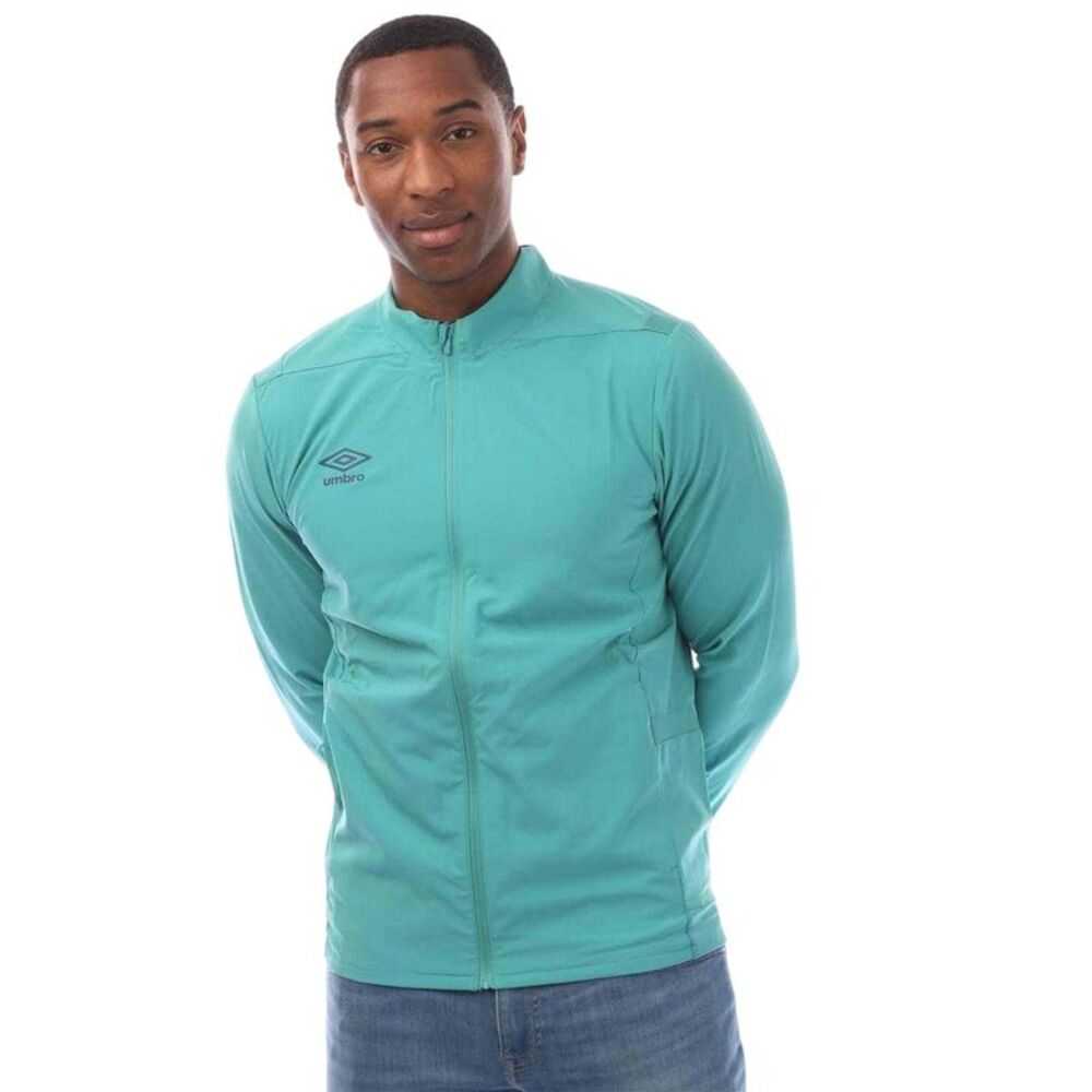 Umbro Mens Premier Presentation Jacket / Teal